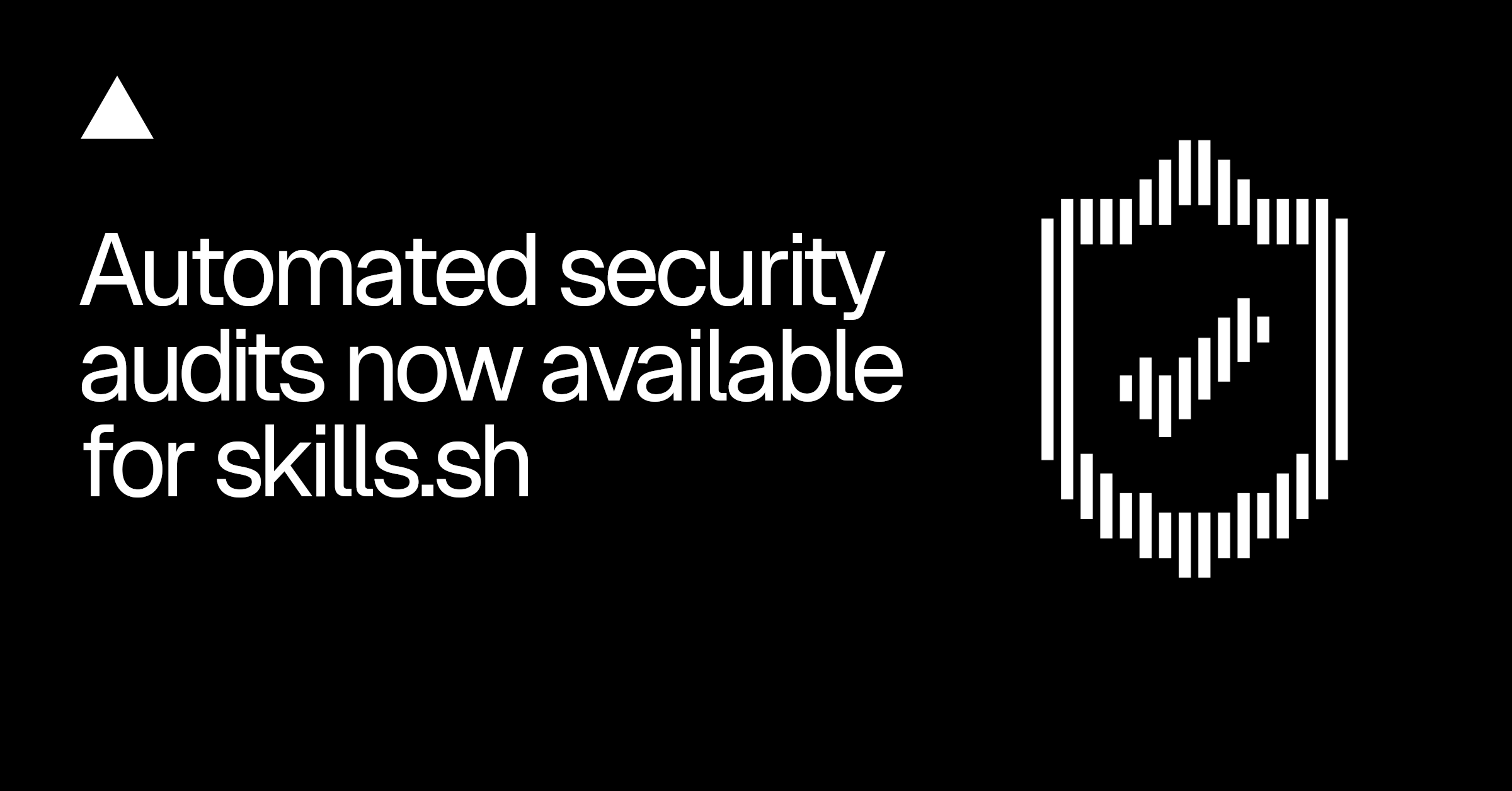 skills.sh 现已提供自动安全审计