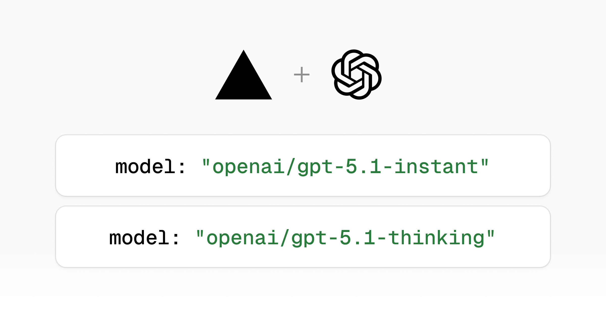 GPT 5.1 models now available in Vercel AI Gateway