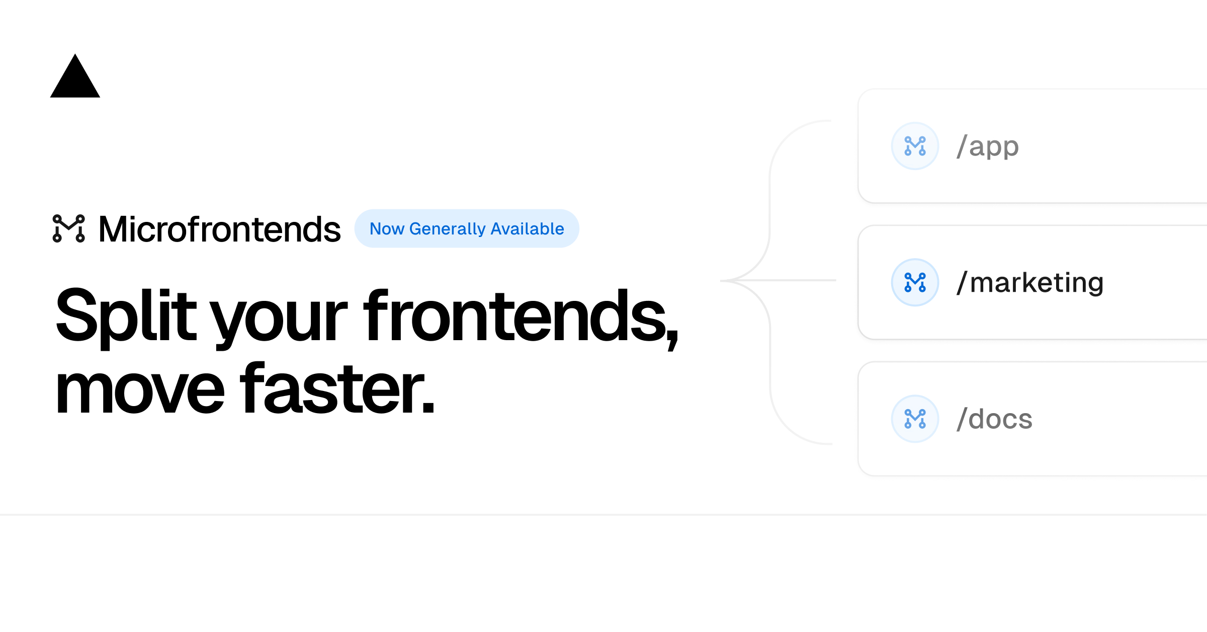 Microfrontends now generally available