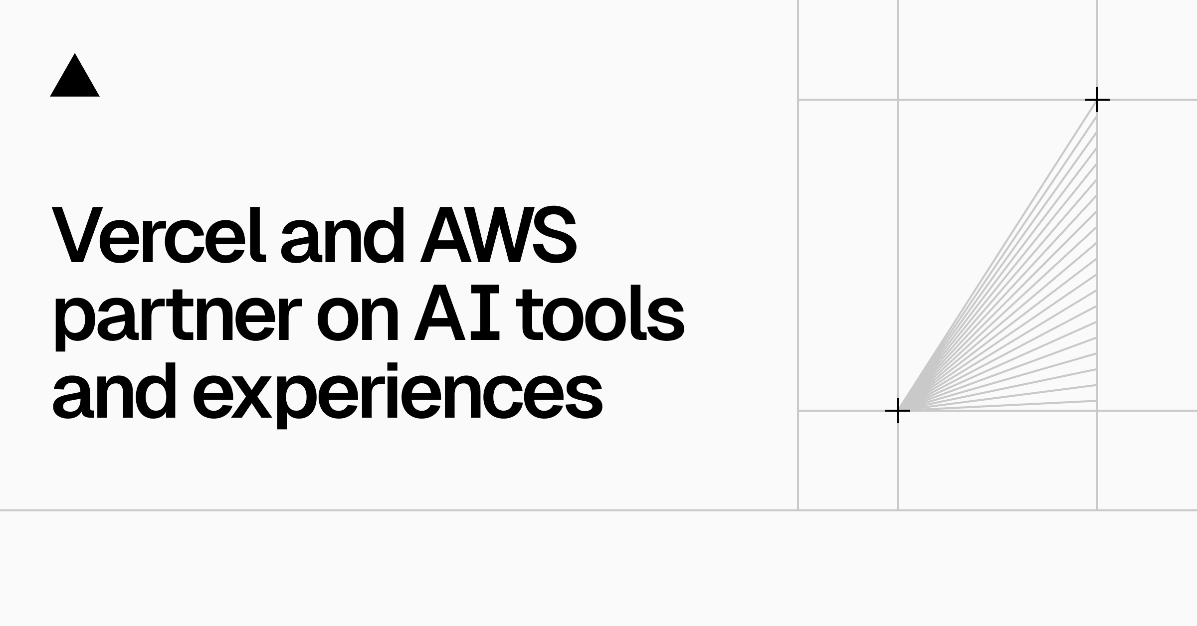 Vercel and AWS partner on AI tools and experiences