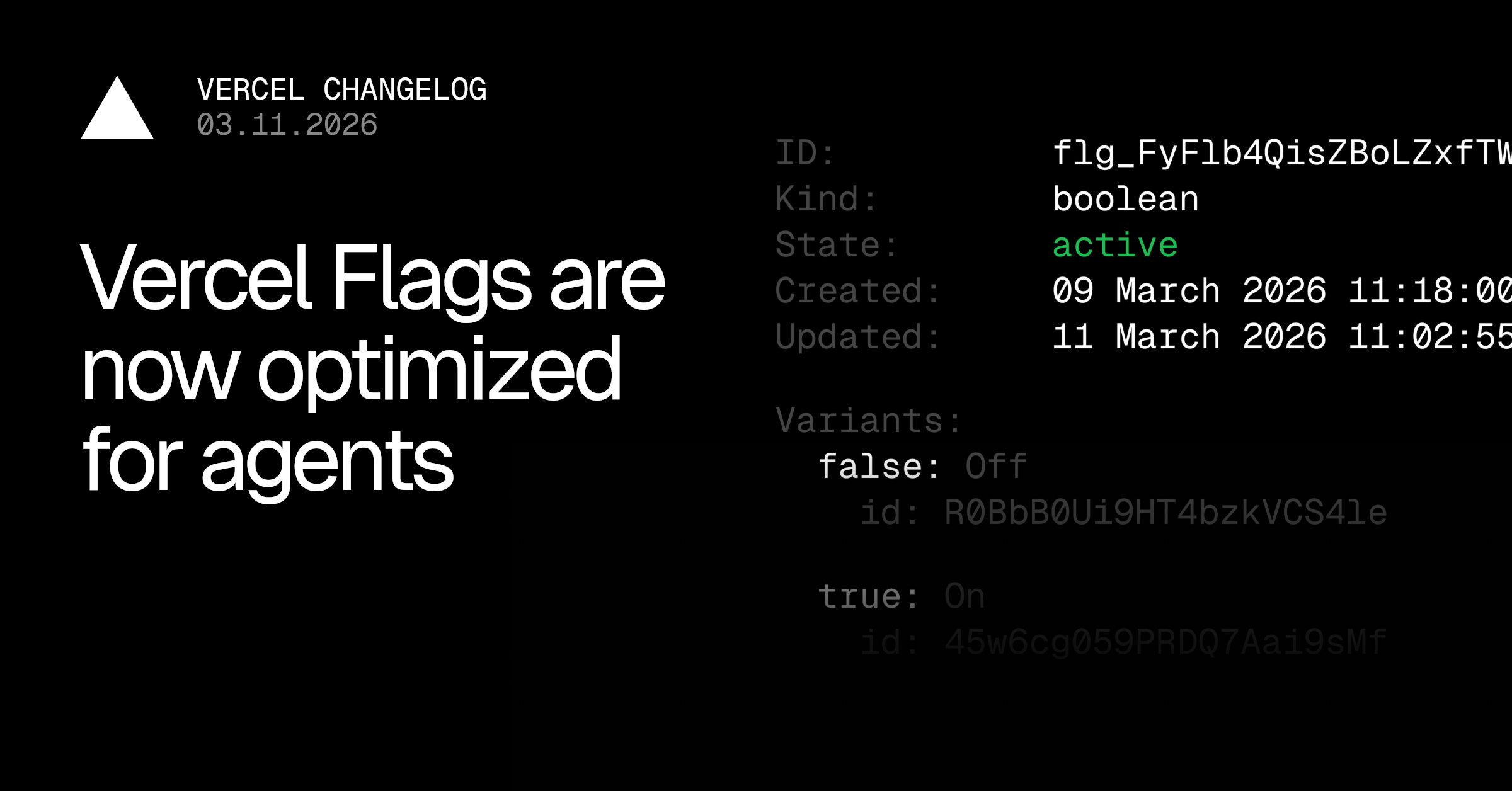 Vercel 功能标志现已针对代理进行优化