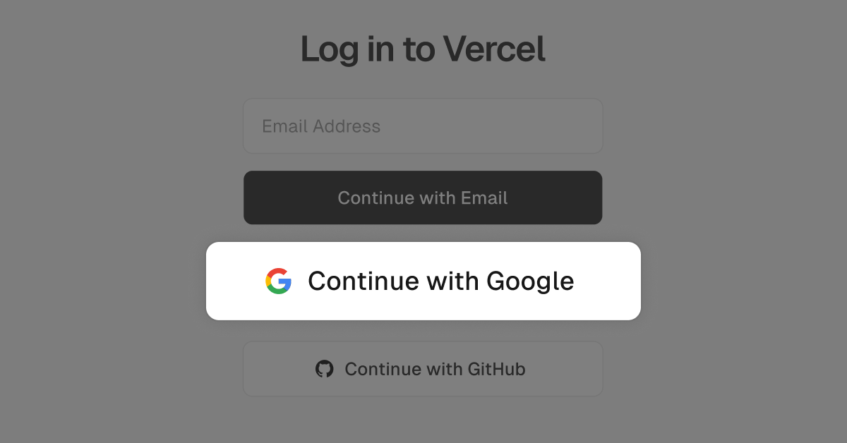 更快的登录流程和新的Google一键登录支持