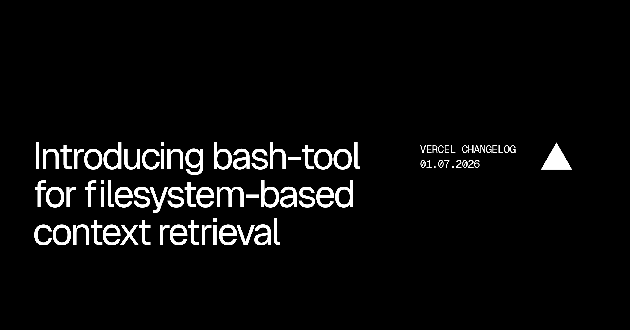 介绍用于基于文件系统的上下文检索的bash-tool