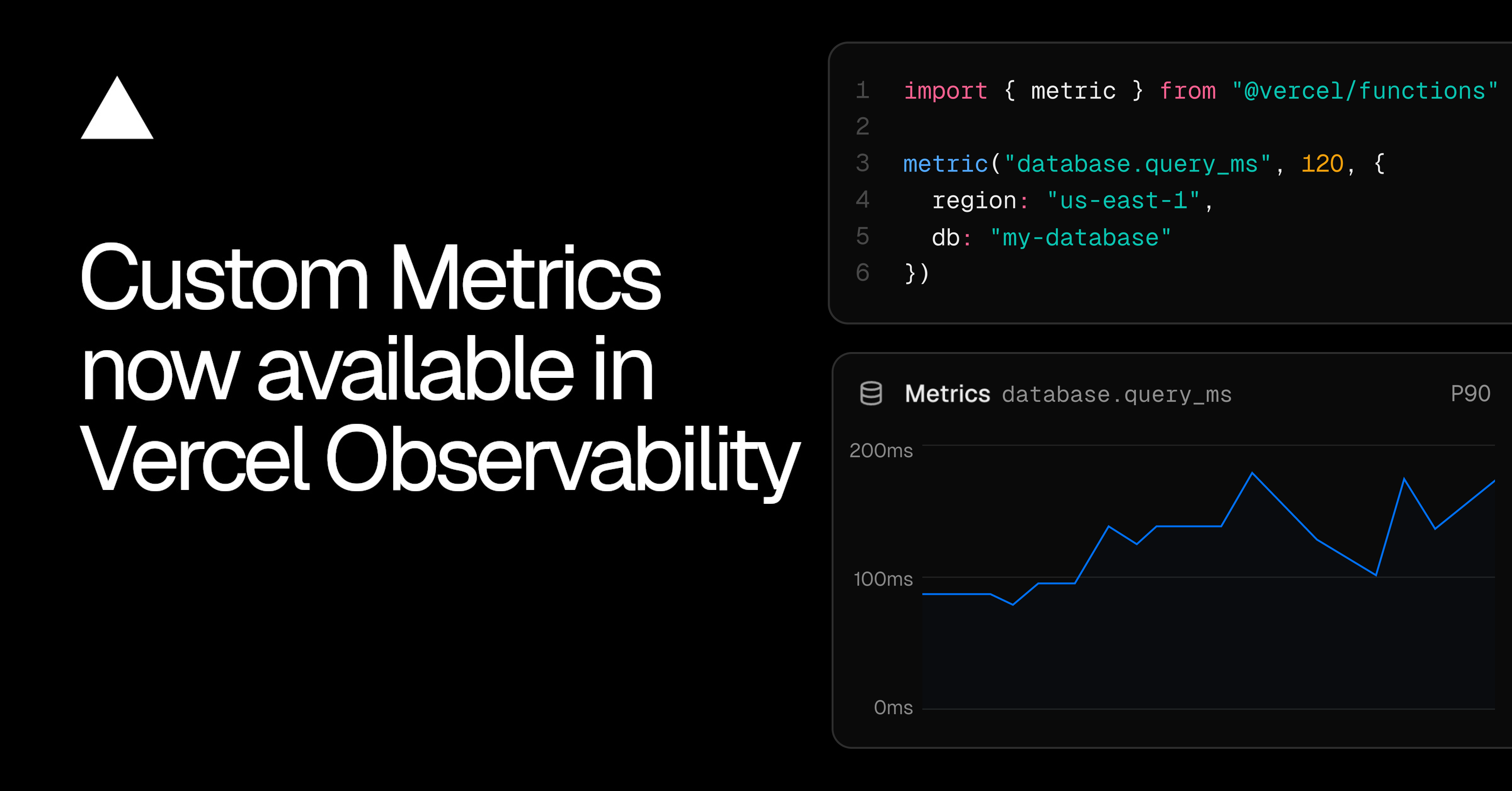 Vercel Observability Adds Custom Metrics