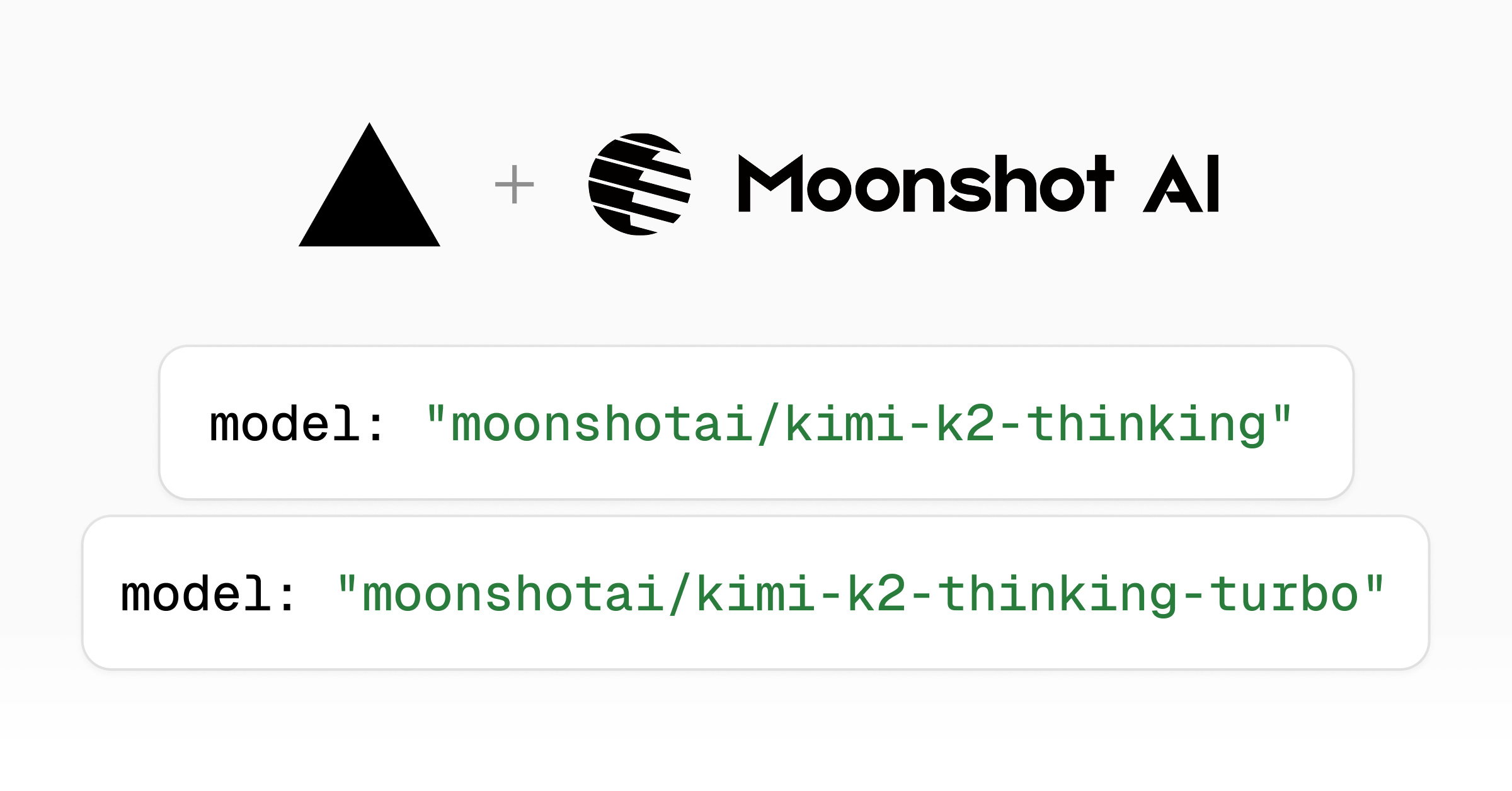Moonshot AI&apos;s Kimi K2 Thinking models are now available on Vercel AI Gateway