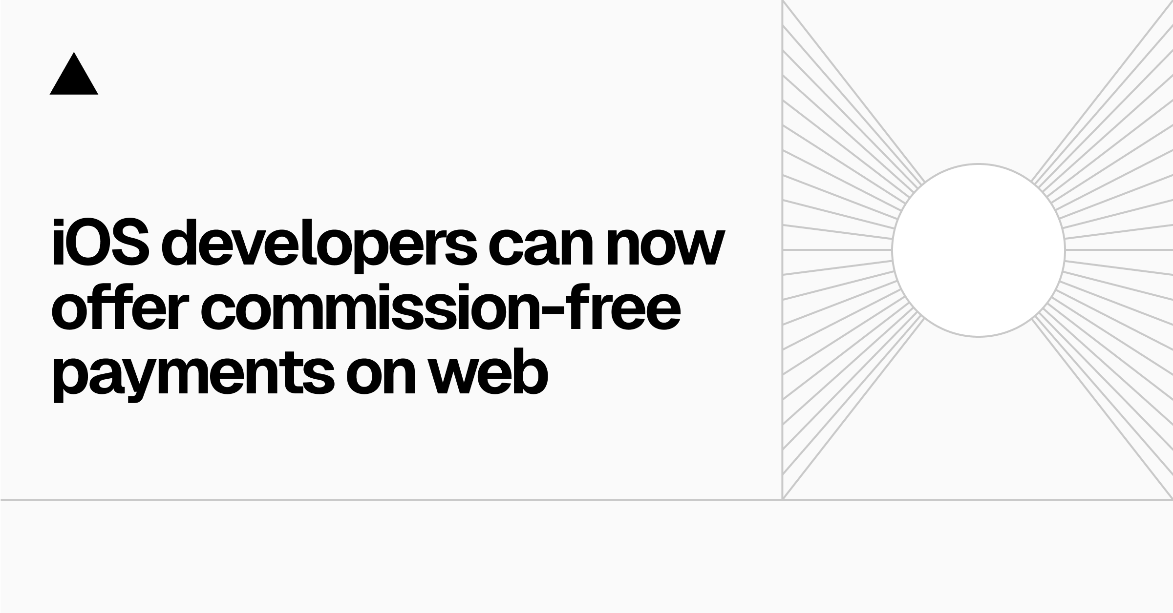 iOS developers can now offer commission-free payments on web
