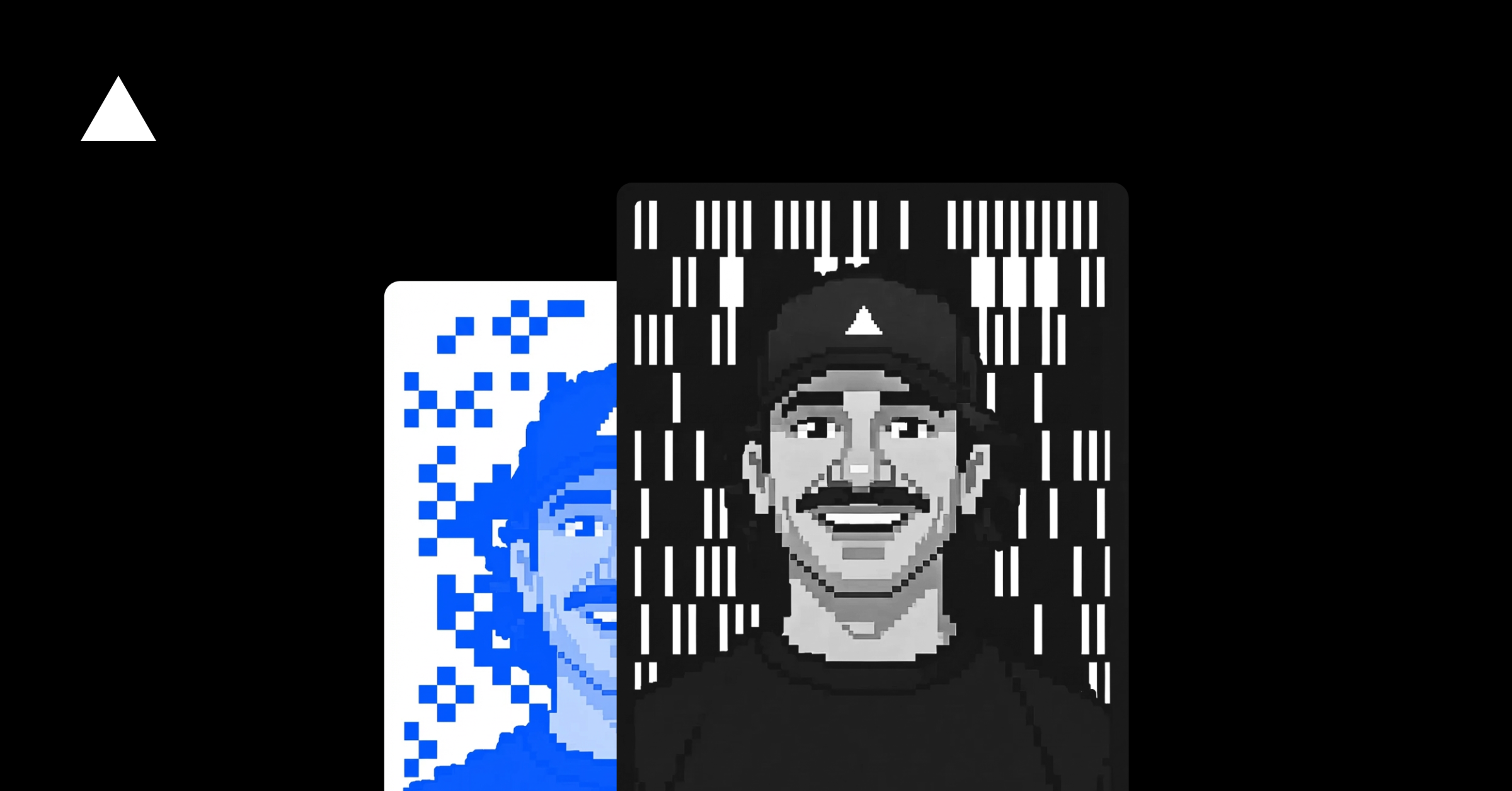 Pixel Portraits: AI generated trading cards