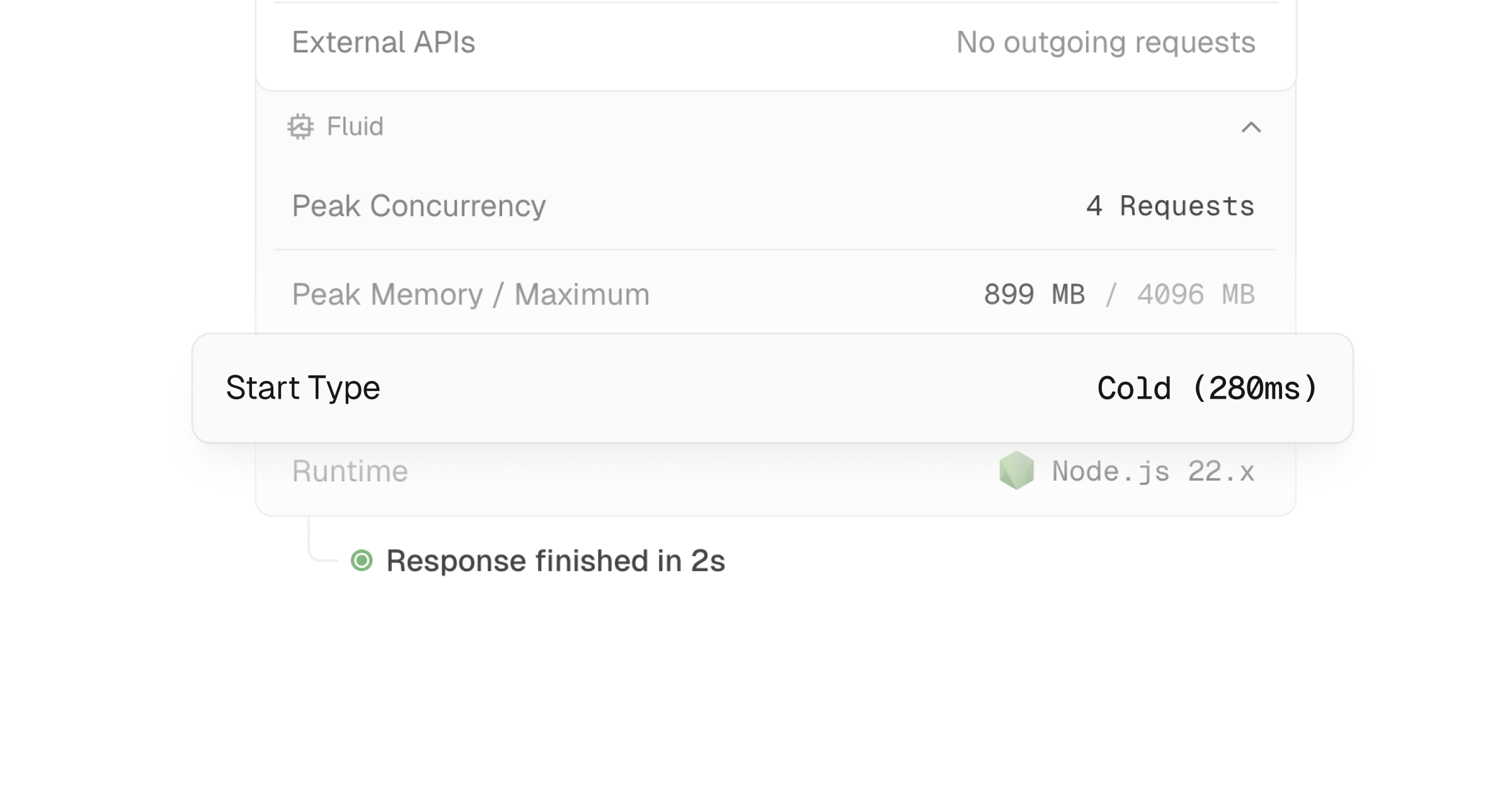 Function start type now available in Runtime Logs