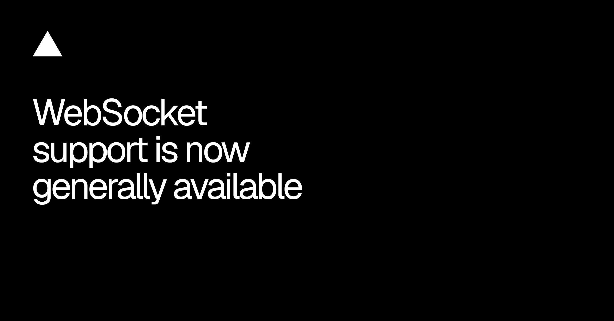 Vercel'de WebSocket desteği günlük 15 milyon bağlantıyla genel kullanıma açıldı