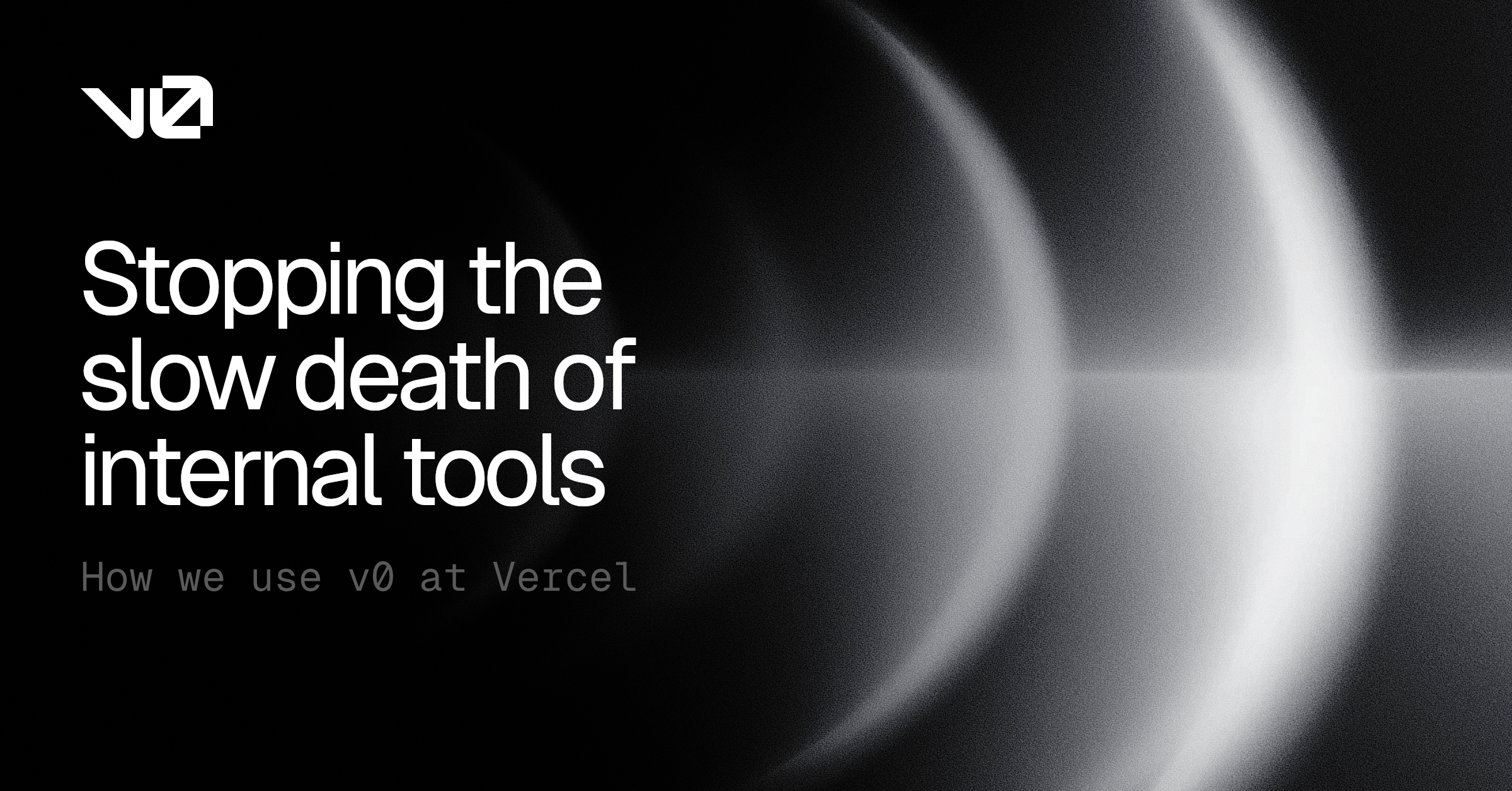 Stopping the slow death of internal tools
