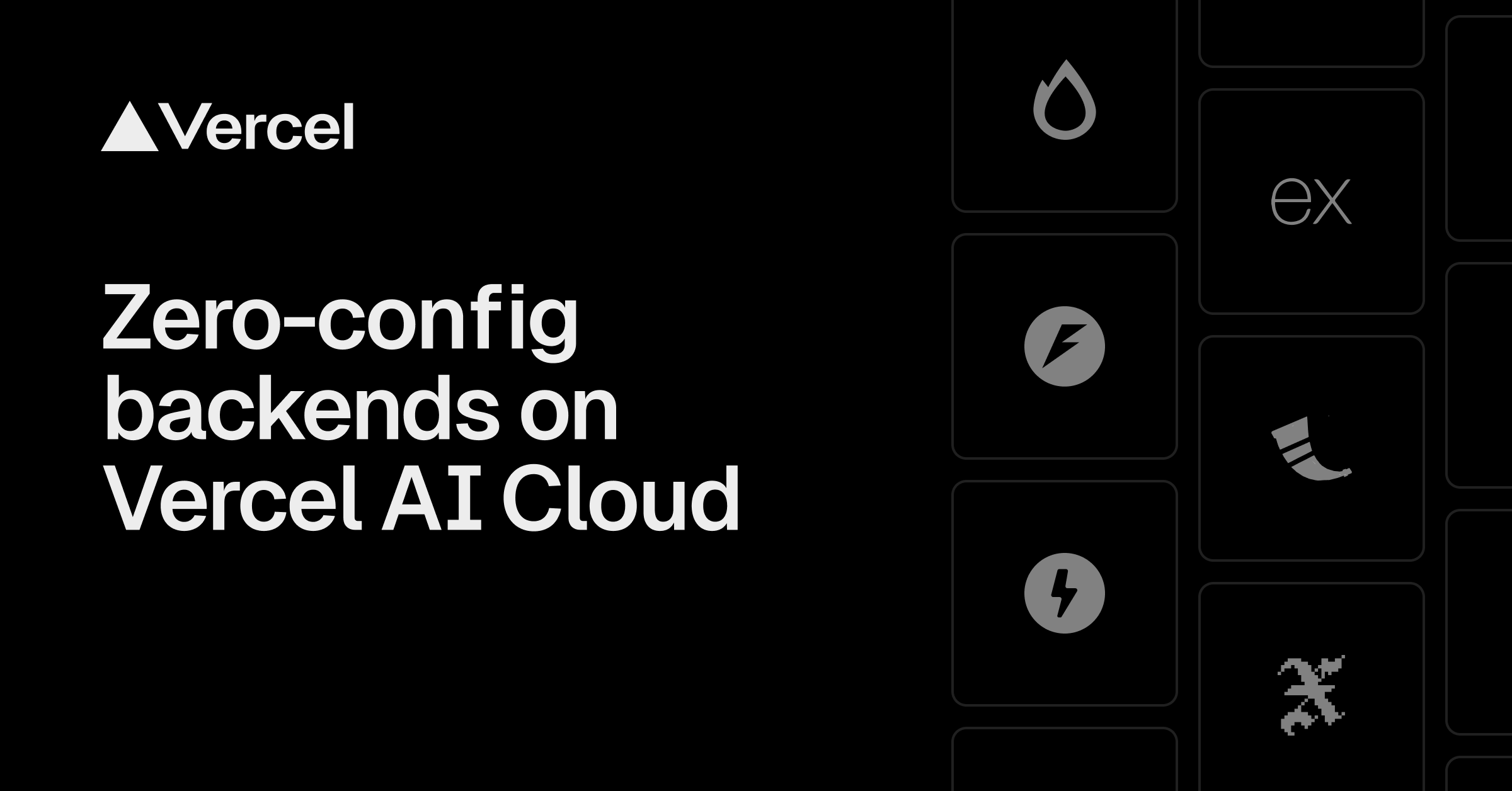 Zero-config backends on Vercel AI Cloud
