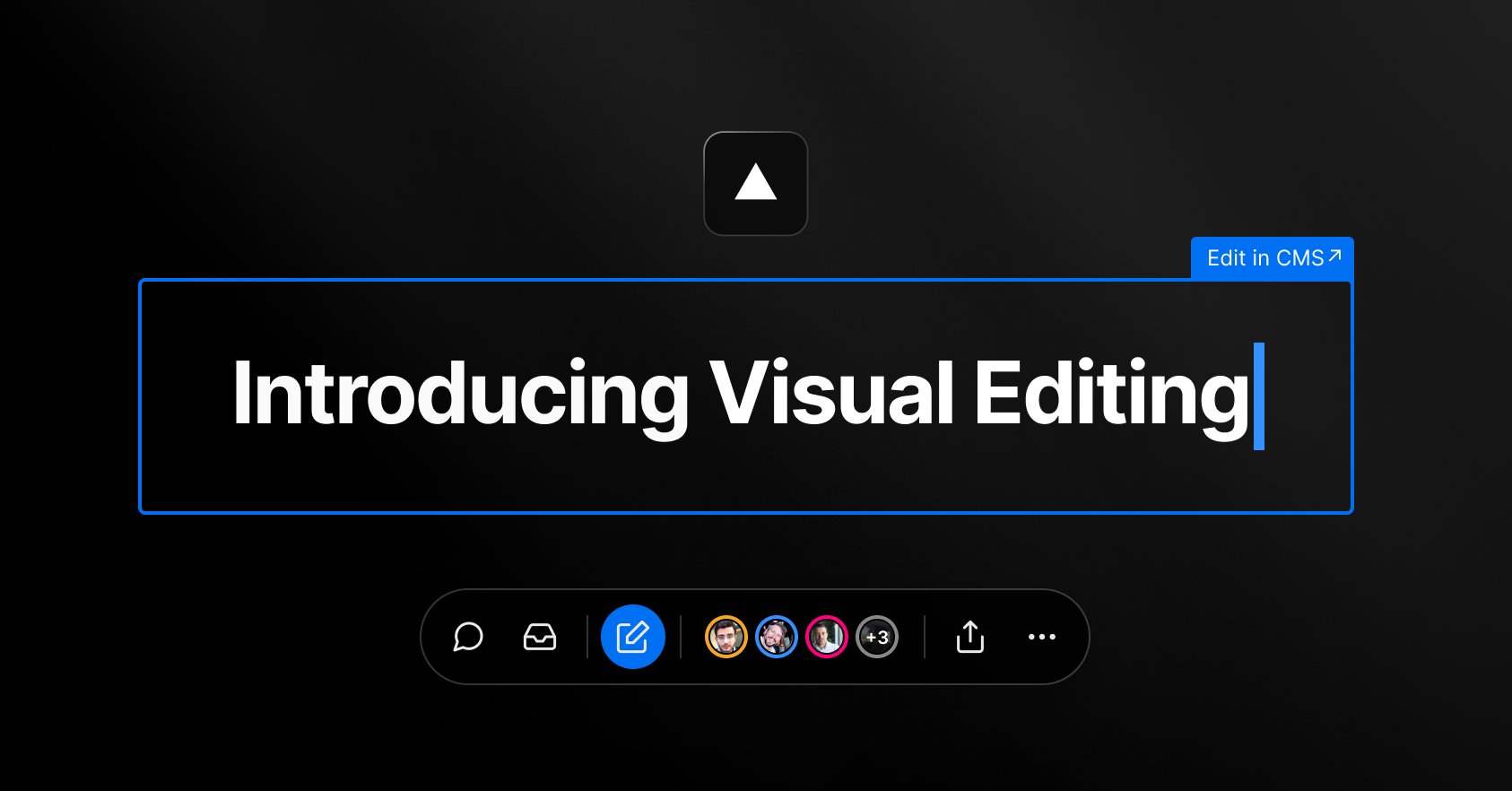 Visual Editing: Click-to-edit content for headless CMSes on Vercel - Vercel