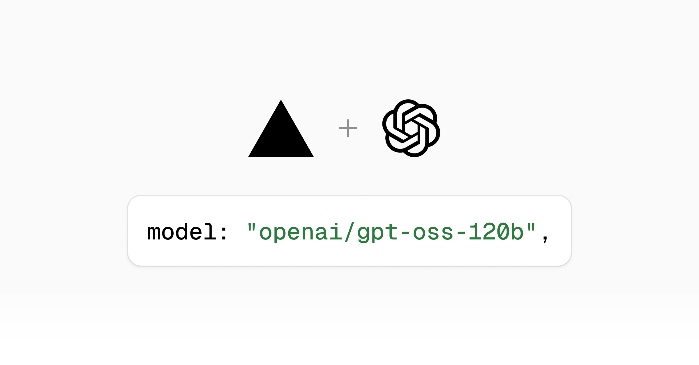 gpt-oss-20b and gpt-oss-120b are now supported in Vercel AI Gateway